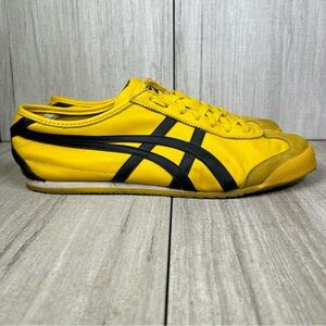Onitsuka Tiger Mexico 66 Classic Yellow Kill Bill Bruce Lee Sneaker Mens Size 12